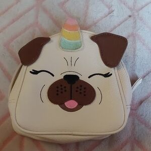 Pugicorn Bath & Body Kids Pouch - Cream and Brown